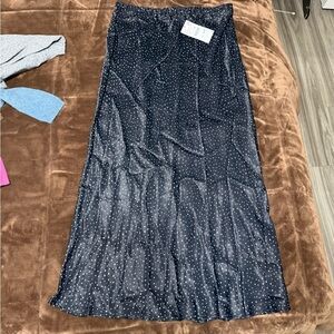 Zara Black and White  Maxi Skirt for Cocktail